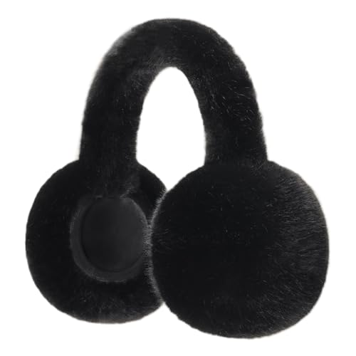 Winter Ear Muffs Women Furry Fur Plush Earmuff Foldable Ear Warmers Girls Boys Outdoor Earmuff