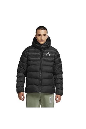 NIKE Jordan Jumpman DN3401 Air Puffer Veste pour homme Noir noir, Noir , L