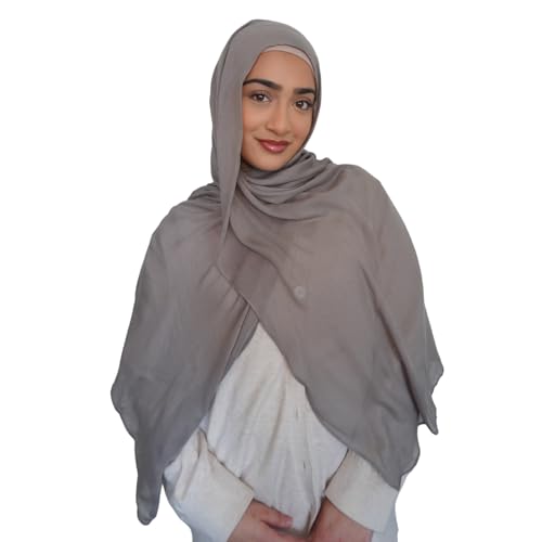 Modal Hijab for Women – Lightweight, Breathable, Soft & Stretchy Scarf for Everyday Wear and Prayer2