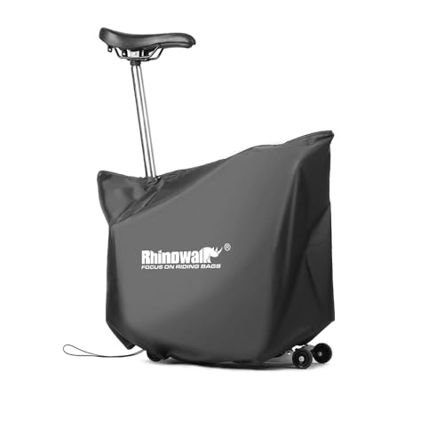 Rhinowalk BROMPTON Housse de protection pour vélo - Housse en tissu ultra légère avec double fermeture éclair, cordon de serrage réglable et sac de...