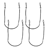 4 PCS Climbing Stick Aider for Hunting - UHMWPE Single Step Aider, Single Step Climbing Stick Aider, Single Step Aider for Loads Up to 800 LB, Hand-Braided Lightweight Rope Ladder Tree Stand Step