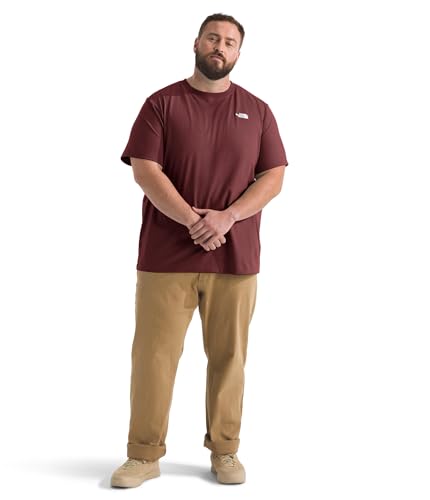 Image of THE NORTH FACE Men's Evolution Simple Dome Short-sleeve Tee (Standard & Big Size) | Cotton Shirt With the Classic Logo