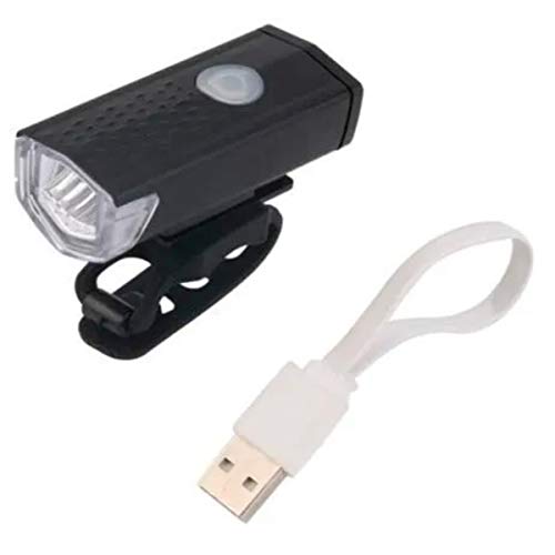 Bike Farol Frontal Cree Led 300 LÚMENS Bateria Recarregável Usb 3 Modos De Luz