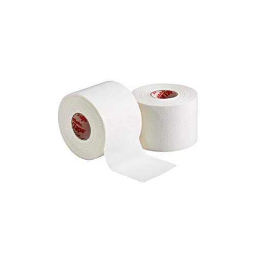 Mtape Blanc 3,8 cm X 9,1 m Ruban Rigide Sécable à la Main Format Économique 6/CS