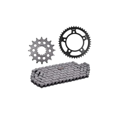 Kit de chaîne 530 16T 43T idéal pour les longs trajets en CB900F et 919