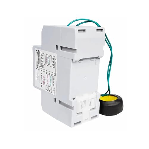 Voltmètre ampèremètre multifonction écran LED pour tableau électrique 2P