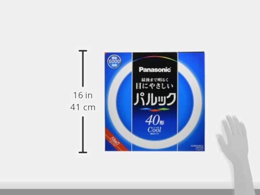 Amazon | パナソニック 蛍光灯丸形 40形 クール色 パルック