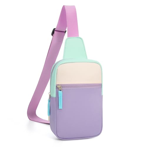 Image of Birthday Gifts for 8 9 10 11 12 Year Old Teens Girls Kids, Fanny Pack Crossbody Bag Sling Belt Bags Purse, Dorm Travel Essentials for Girls Fashion, Preppy Tween Teen Girl Gift Trendy Stuff