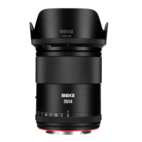 Image of Meike 23mm F1.4 AF Lens for Sony E-Mount APS-C Cameras, Wide Angle | Ultra Wide Angle, low-light capability, fast STM autofocus and sharp image quality for Sony E Mount Cameras ZV-E10 FX30