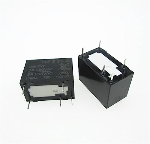 Relé HF32FA-005-ZS2 de conmutación rápida 3A 250VAC para placas electrónicas miniatura de 5V
