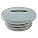 DP-16-GY, Gray Nylon Dome Plug PG 16 (50 Items)