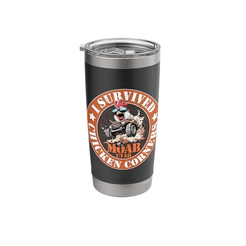 Chicken Corners Moab Utah Survivor Stainless Steel Tumbler