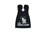  Fisura  Delantal para Barba, Babero con ventosas Incluidas para no ensuciar el baño en el Afeitado. Regalo Original para Hombre. Nylon. con Bolsa portátil.