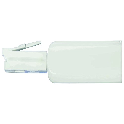 Softalk Phone Cord Detangler for Landline Desk Phones, Anti-Twist 360 Degree Rotating Phone Attachment for Handsets, White