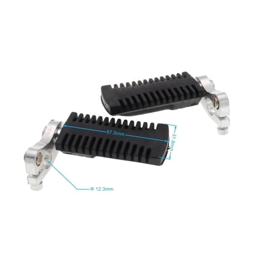Repose-pieds antidérapant haute adhérence pour quad pocket 49cc