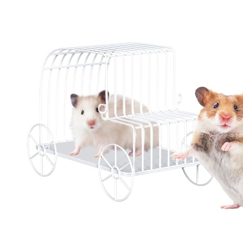 Hamaca para conejillos de indias | Juguetes De Malla De Metal Para Hamsters,Hamaca De Escondite Para Entrenamiento De Conejos Enanos Ardillas Falangers Volantes Pequeños Animales Cerdos