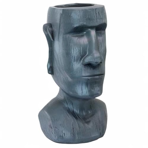 Design Toscano AL1917 Easter Island Massive Megalith Moai Head Planter Pot Statue thumb #6