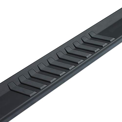 Raptor 1760-BLK estribos 6 in. negros texturizados miniatura 3