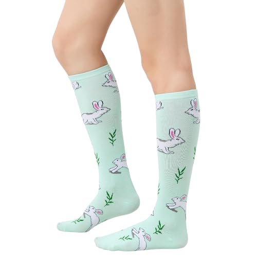 Image of American Trends Women Softball Socks Knee High Tube Socks Long Baseball Soccer Socks for Youth Girls