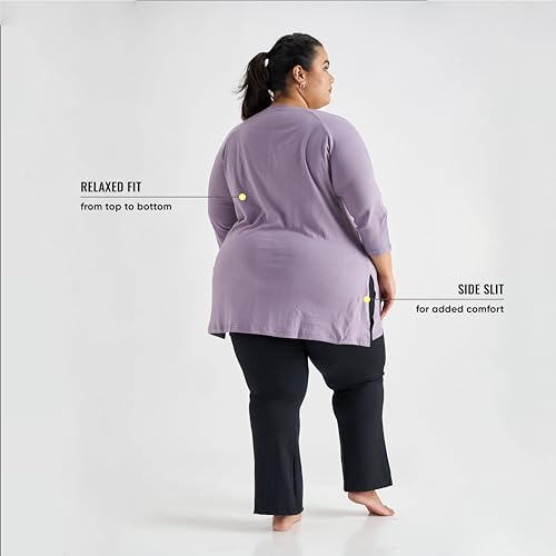 Image of Spirit Animal Plus Size Tshirts for Women | Casual Tshirts for Women | Tshirts for Women Workout, Gym, Running | Yoga Tshirt | Sweat Wicking Fabric | Relaxed Fit | Quick Dry