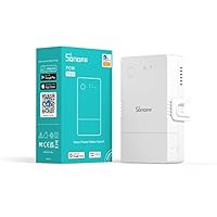 SONOFF POWR316 Interruttore intelligente d’origin con misuratore di consumo 16A WiFi con misura consumo elettrico su schermo digitale LCD e protezione da sovraccarico,con Alexa, Google Home, IFTTT