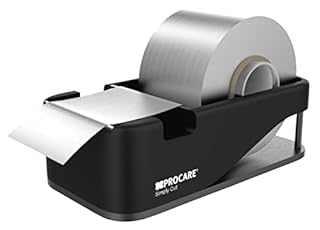 Procare Premium Black Simply Cut Dispenser - Hair Foil Dispenser and Cutter up to 1000m Rolls, Easy to Use with Safety Blade for Accurate Foil Cutting