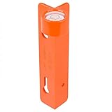 Der Lattenrichter LR 39 aus Kunststoff dient dem Anhalten, Anschrauben oder Anhängen an Fluchtstäbe oder Nivellierlatten.