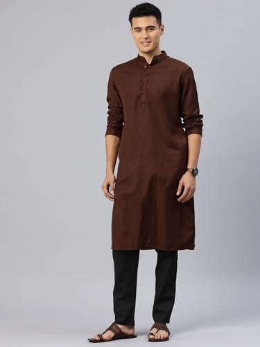 Image of Majestic Man Men's Pure Cotton Regular Fit Solid Pyjama