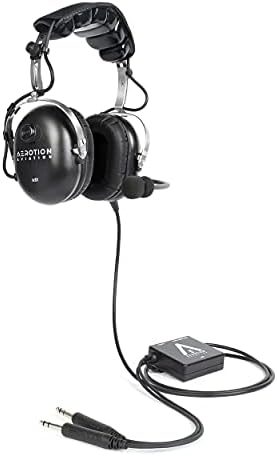 Aerotion Aviation - AS1 Active Noise Cancelling Aviation Pilot Headset (ANR)