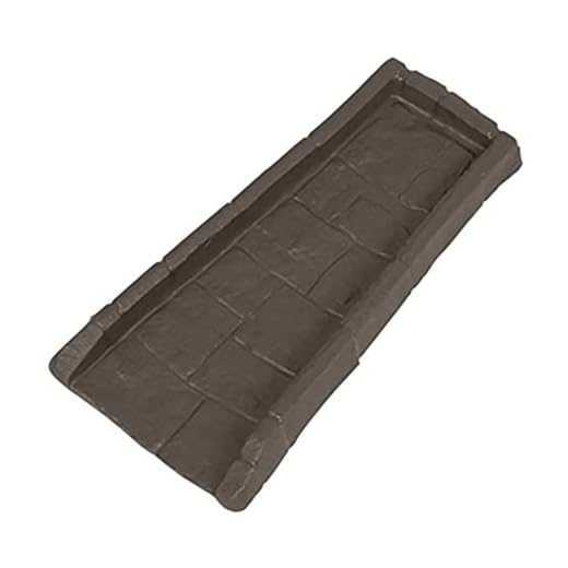 SUNCAST Splash Block, Brown