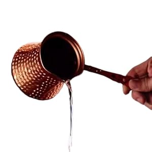 Vibhgtf Türkische Kaffeekanne Kupfer Kaffeemaschine