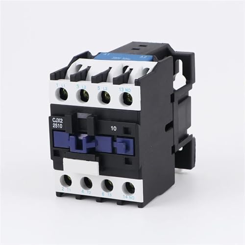Contactor de CA CJX2-2510 LC1-D con aislamiento trifásico de 380V y bobina de 220V