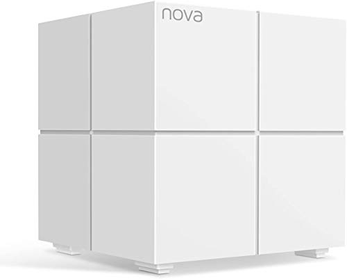 Tenda Nova MW6-1 Mesh Wi-Fi System: Add-on Unit for Network Expansion of the Nova MW6 Mesh Wi-Fi System. Single Add-on unit simply connects to an existing Nova MW6 network via the App (Pack of 1)