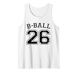 B-Ball Basketball Black Numbers For Players & Fans
