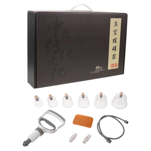 Kit ventouses chinoises avec pompe sous vide pour votre massage à domicile