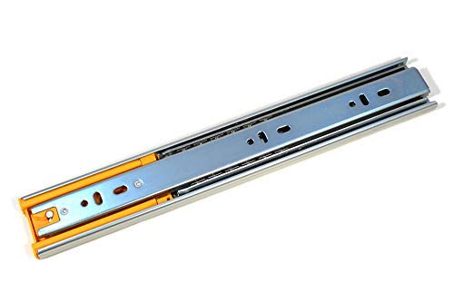 Preisvergleich Produktbild Soft-Close Vollauszug Teleskopschiene Schubladenschiene Schubladenführung 450mm