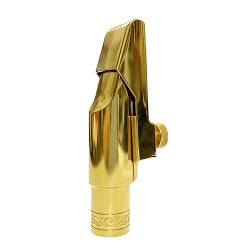 Embouchure de saxophone alto en laiton 8c à forte projection avec ligature de précision