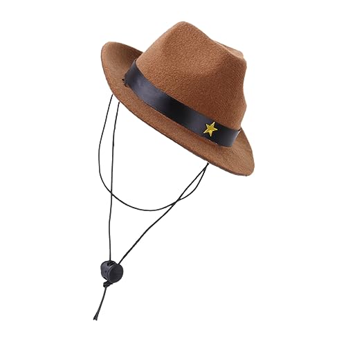 BESPORTBLE Polyester Dog Hat Decorative Pet Hat for Puppies and Kittens Accessory for Parties and Photos and Comfortable Design for Everyday Use