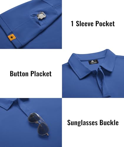 SCODI 5 Pack Mens Polo Shirts Short Sleeve Athletic Golf Polo Shirt for Men Casual Collared Summer Multipack T-Shirts3