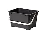 Photo Gallery secchio rettangolare per vernice e pittura, formato standard da 14 lt, colore nero qualità professionale Photo Gallery secchio rettangolare per vernice e pittura, formato standard da 14 lt, colore nero qualità professionale