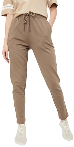 Image of Max Women Regular Mid Rise Solid Sports Track Pants