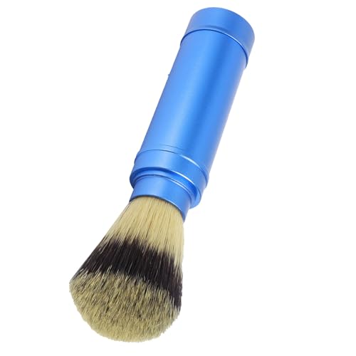 Compact, Full size Beard Brush with Portable Shaving Brush, Brush Hair, Convenient Shaving Tool for Skin friendly Shaving Experience