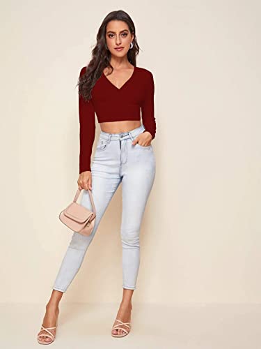 Image of Shasmi Women Crop Top, Ribbed, Stylish Tank Top, Soft and Comfy Fabric has Some Stretch
