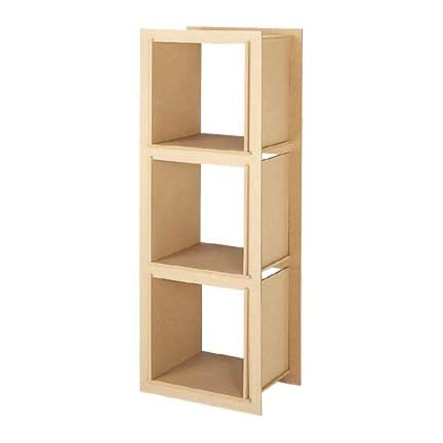 Amazon | クラフトラック3段 [EKO3] | オープンシェルフ・ラック