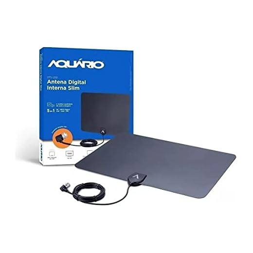 Antena digital interna para tv aquário dtv-250