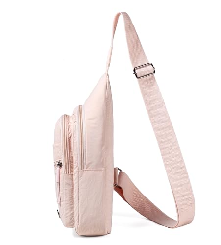 Image of Small Sling Bag for Women Crossbody Sling Backpack Casual Daypack Backpack Cross Body for Travel Outdoor Hiking