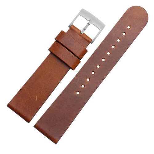 Bracelet de montre en cuir 18 20 22 mm étanche souple homme Komono