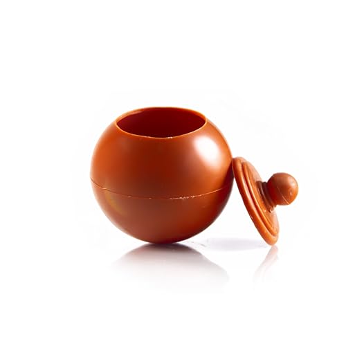 Dobla Olla de miel con tapa, delicias de chocolate blanco de colores, 18 piezas