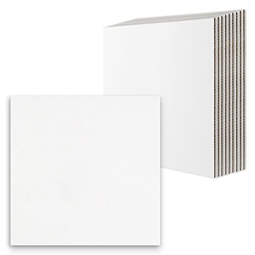 Image of Golden State Art 10 Pack 12x12 Corrugated Cardboard Sheets