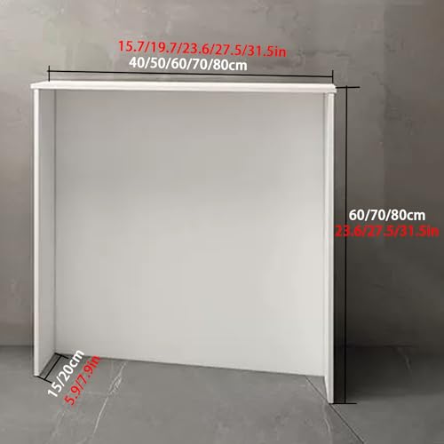Couverture de radiateur L70cm pour sécuriser le salon et créer une étagère - 3